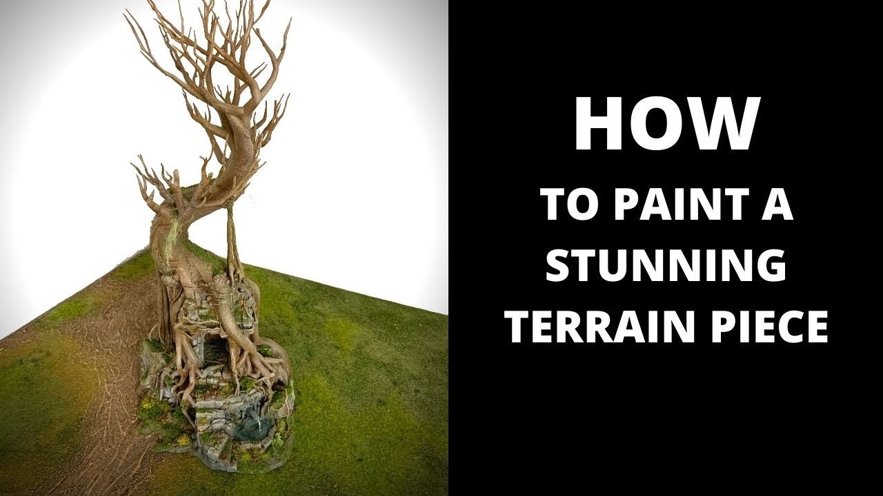 Painting an Ancient Shrine för warhammer, Age of Sigmar, Dungeons and dragons.