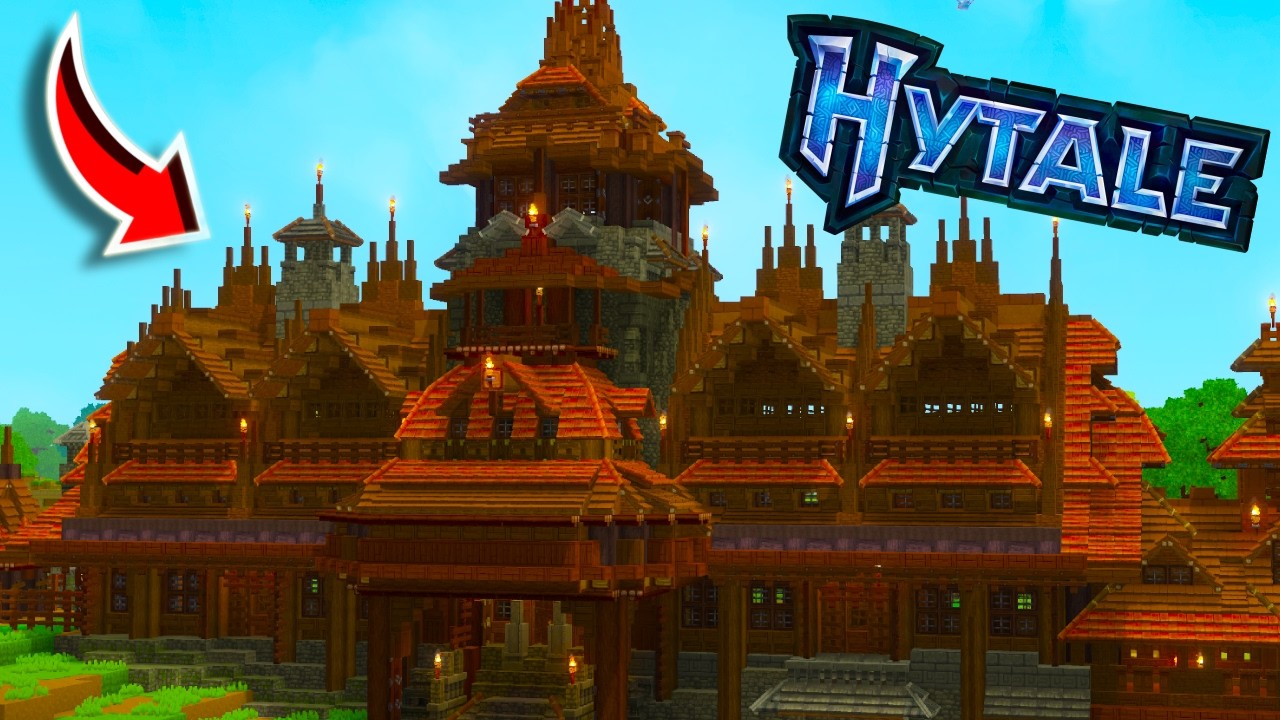 Professional Minecraft Builder Tries Hytale