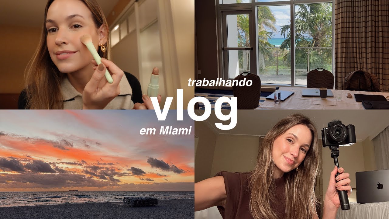 Viajando a trabalho pela primeira vez, pra Miami