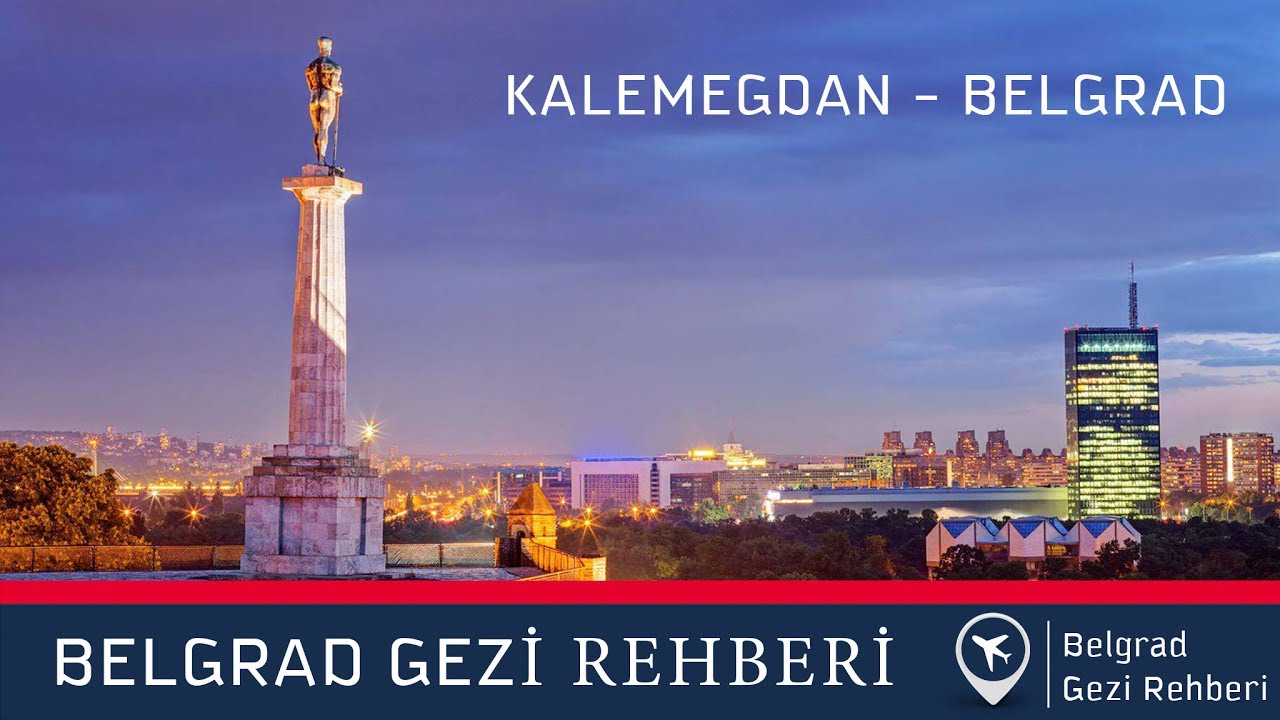 Kalemegdan (Kalemeydanı) Kalesi ve Parkı Belgrad, Sırbistan
