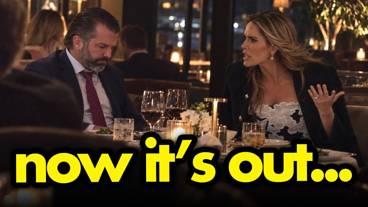 DON JR.'S WIFE TURNS ON HIM