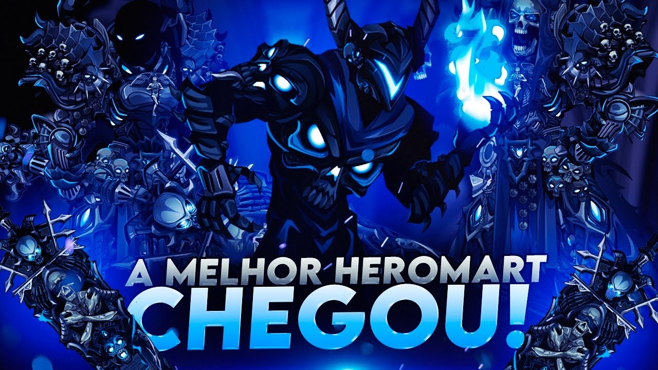 AQW - REVIEW DA NOVA HEROMART XXV UNDEAD LEGION! FINALMENTE A MINHA CHEGOU