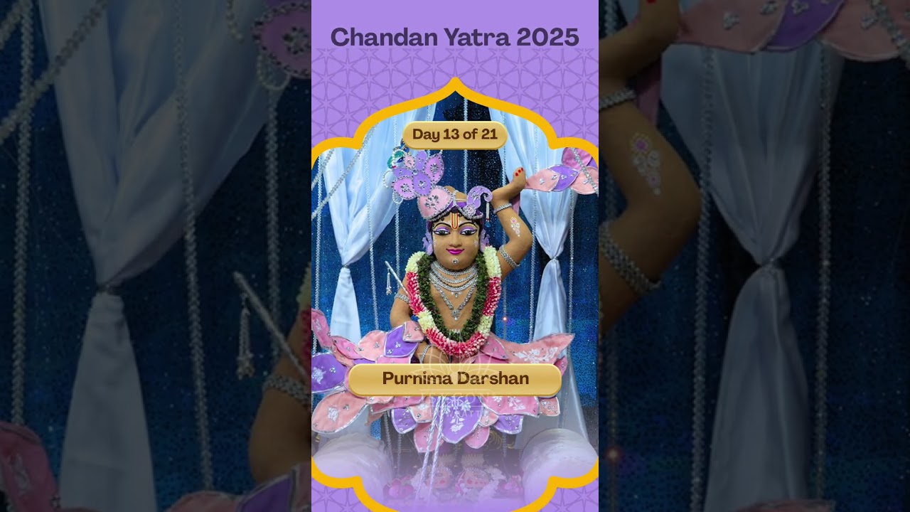 21 Days Chandan Yatra Darshan 2025
