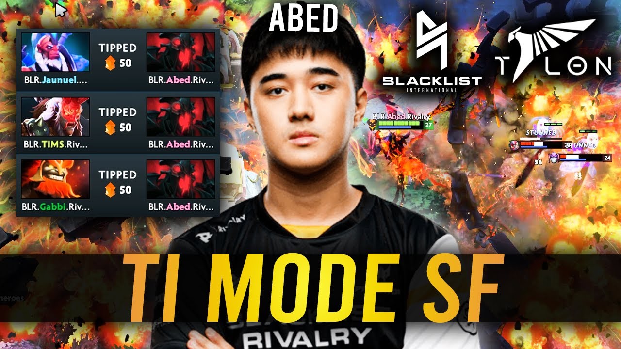 when ABED SHADOW FIEND enters TI MODE.. - BLR vs TALON (Game2)