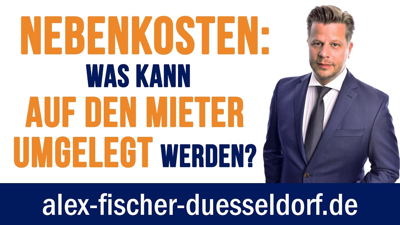 Vermietung: Umlagefähige / nicht umlagefähige Nebenkosten #47/99