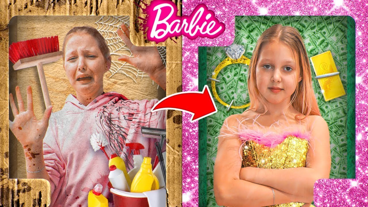 DE POBRE A RICA BARBIE 😱 Su vida cambió por completo | Historias de Amelka