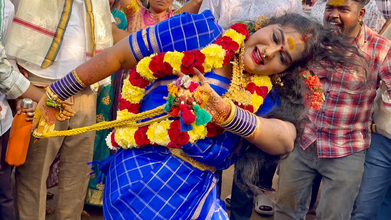 Jogini Shyamala Sigam at Kondapochamma jathara 2026 | Jogini Shyamala Devi bonam 2026 |