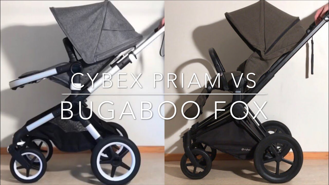 Cybex Priam VS Bugaboo Fox: Mechanics, Comfort, Use