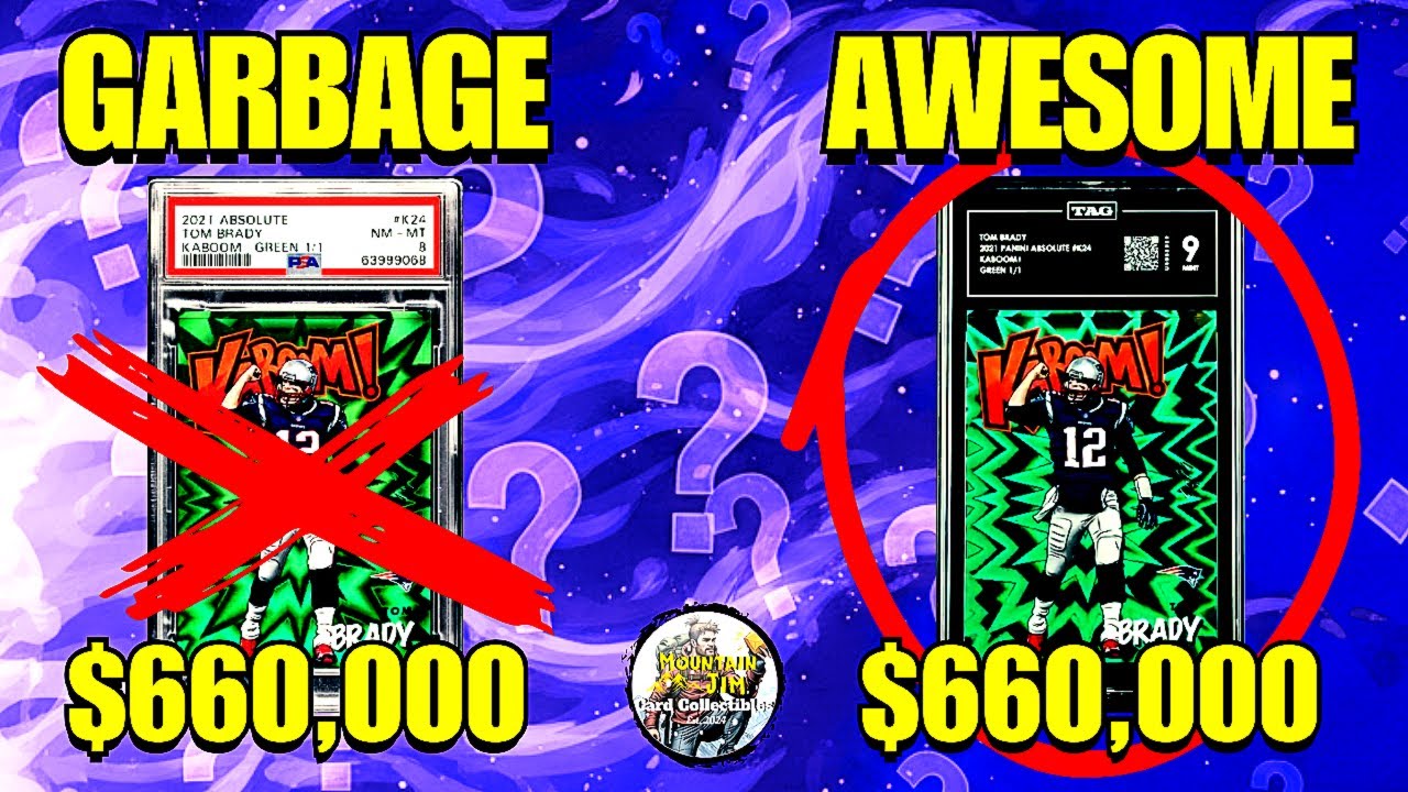 PSA Versus TAG? Buyer Of The Most Expensive KABOOM! Insert Card Ever Sold Had It Regraded With TAG?