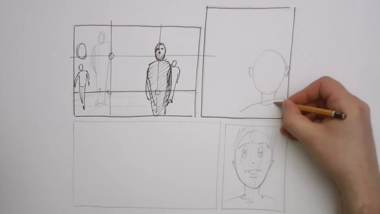 WARSZTATY KOMIKSU - część 12.  Ustawianie postaci w kadrze