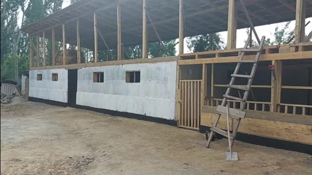 МАЛ САРАЙ . ОЙДОГУДАЙ МАЛ САРАЙ 1-АЙДА САЛЫНЫП БУТТУ👍🤲🥰