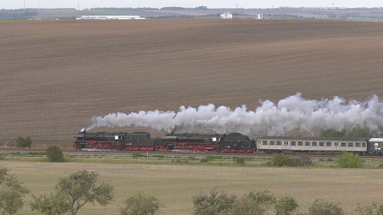 Ganz schön Laut, ganz schön schnell - 01 066 und 35 1097 auf der Frankenwaldrampe