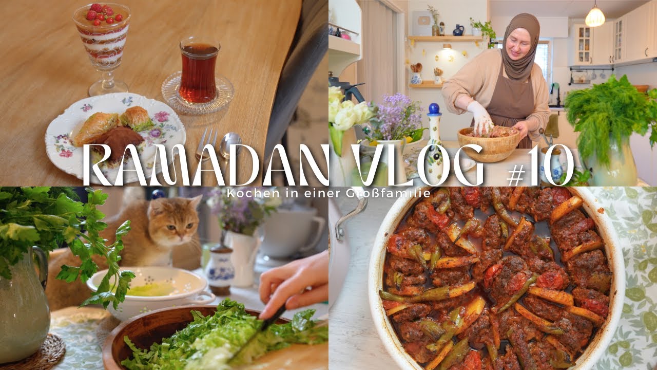 Iftar Menü einer 10-köpfigen Familie | Ramadan Vlog #10
