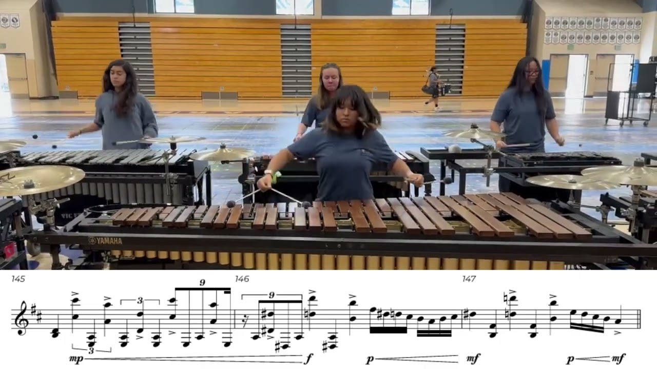 Vista Murrieta HS Front Ensemble Winter 2024 M-O 
