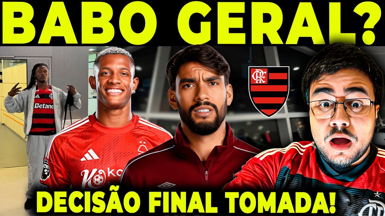 BABO GERAL! DECISÃO FINAL TOMADA SOBRE PAQUETÁ NO FLAMENGO! DANILO VINDO..