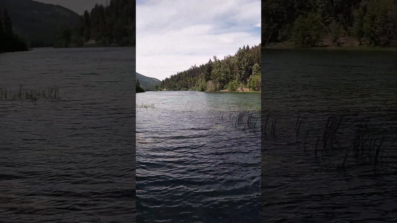 💙🌊Marshall Lake in BC🌿#nature #jezioro #g&oacute;ry #natura #outdoors #offroading #camp #fypシ゚viral #shorts