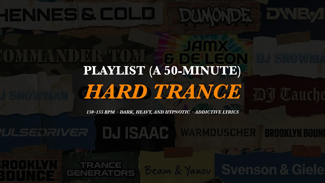 ➡️ Addictive & Explosive Energy EDM playlist : 2026 Hard Trance | 중독적인 가사와 쾅쾅 터지는 에너지 하드 트랜스