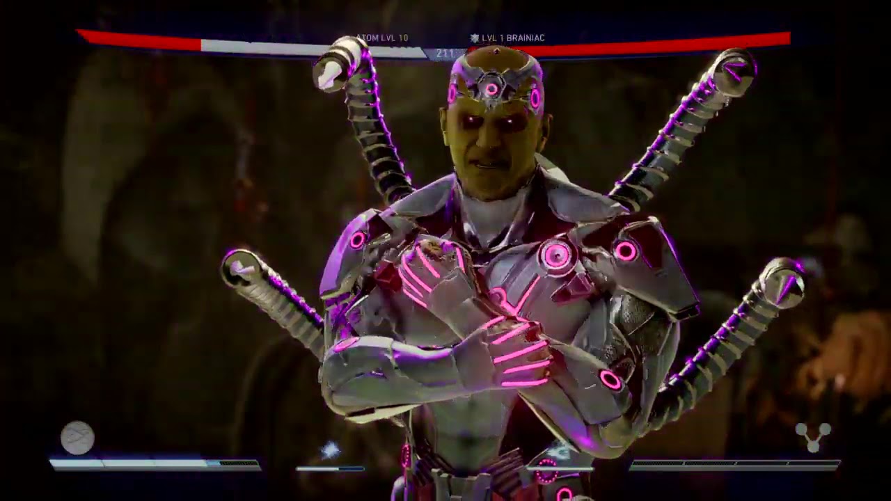 Injustice 2   Atom VS Brainiac