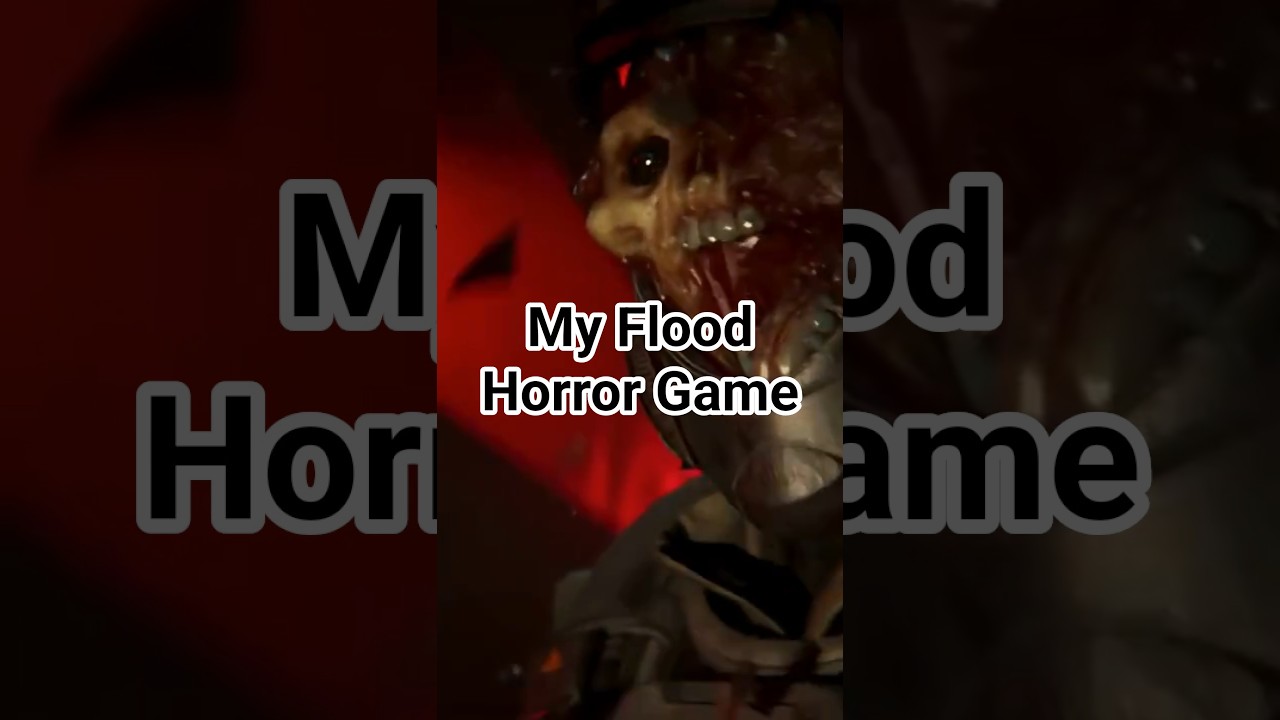 My Flood Horror Game #halo #halolore #gaming #haloinfinite #haloreach