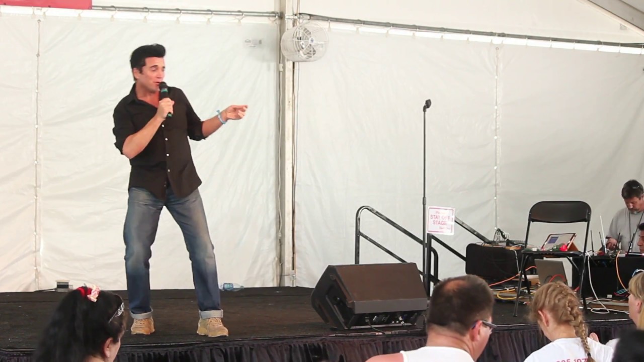 Juan Lozano sings 'Devil In Disguise' Elvis Week 2017