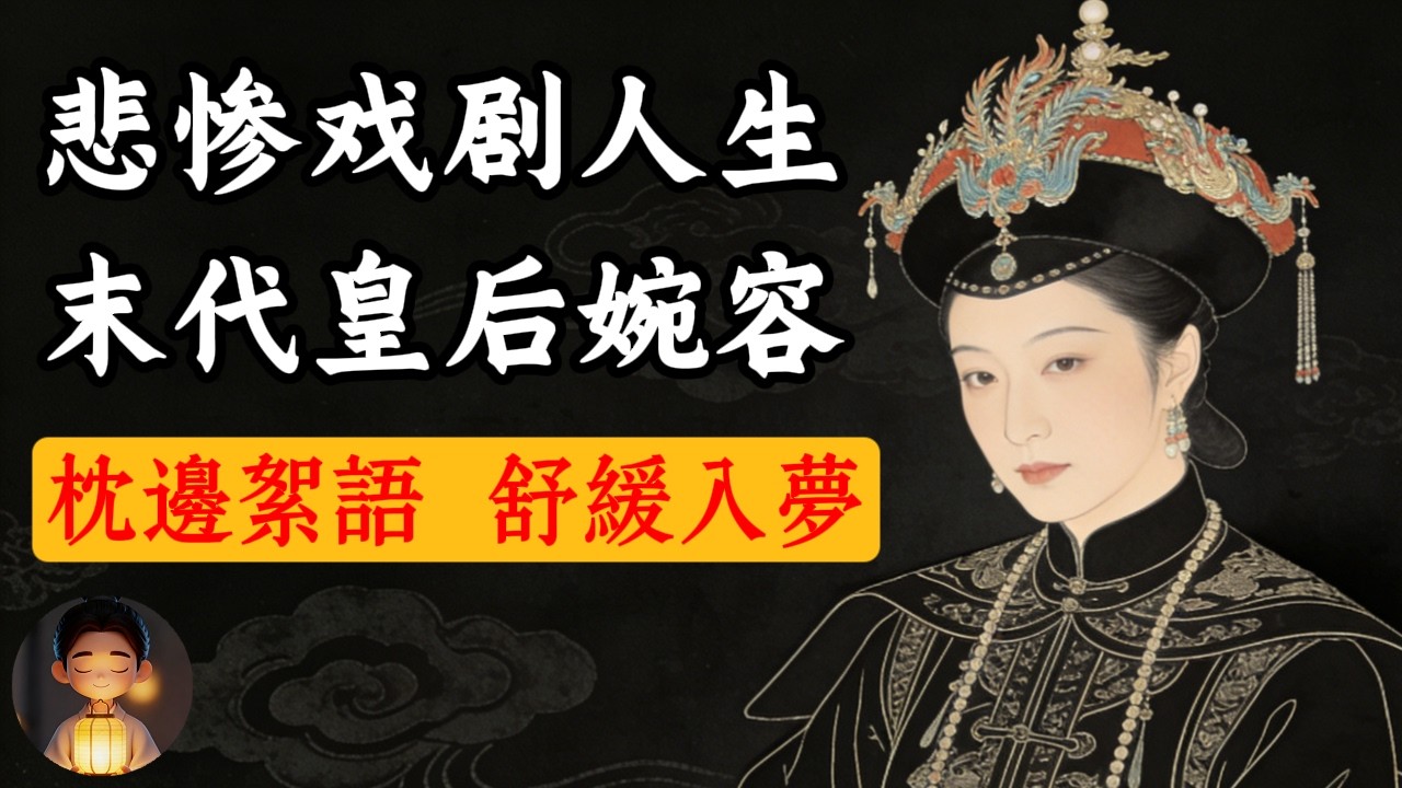 末代皇后婉容，绝色倾城，却抵不过半生清凉~| 枕边密语，舒缓入梦