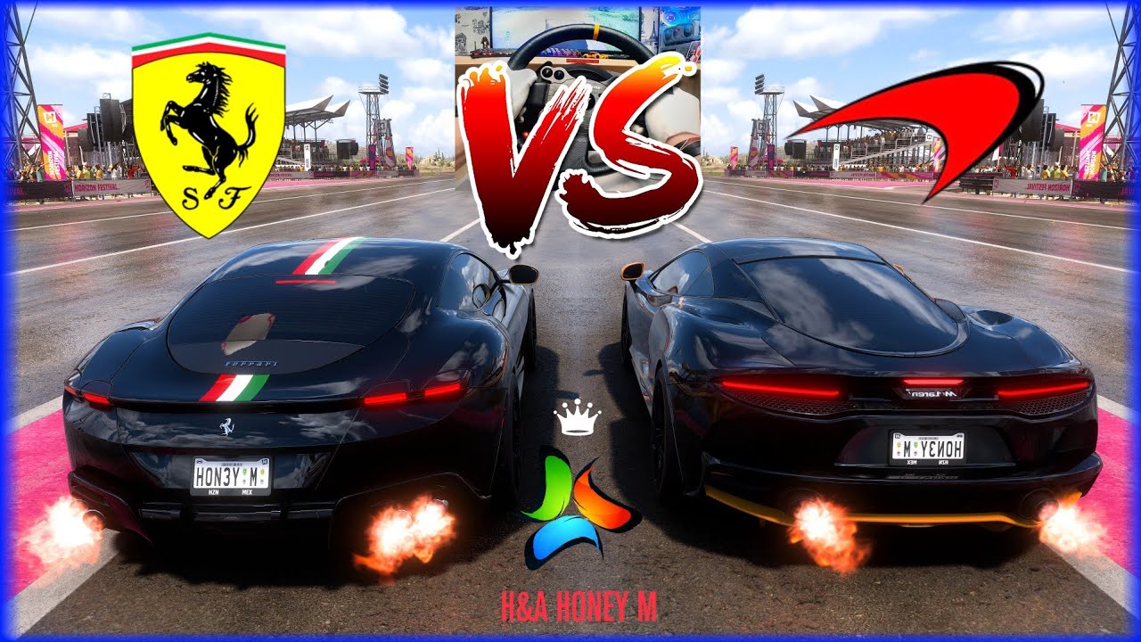 🚀 '20 Ferrari Roma vs '20 McLaren GT Breaking FH5 Before Forza Horizon 6 Drops Speed Battle