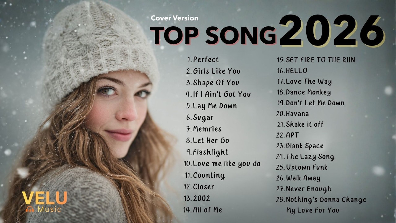 Top Songs Cover  HotHit Music Pop Playlist Best Song  🎙✨  2026 | Velu Music  No.6