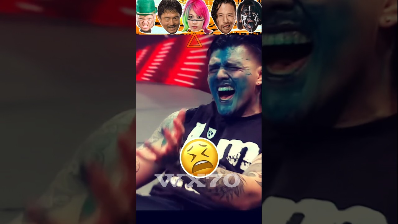 Hornswoggle VS Tajiri VS Asuka VS Shinsuke Nakamura VS The Great Muta - Mist🤢