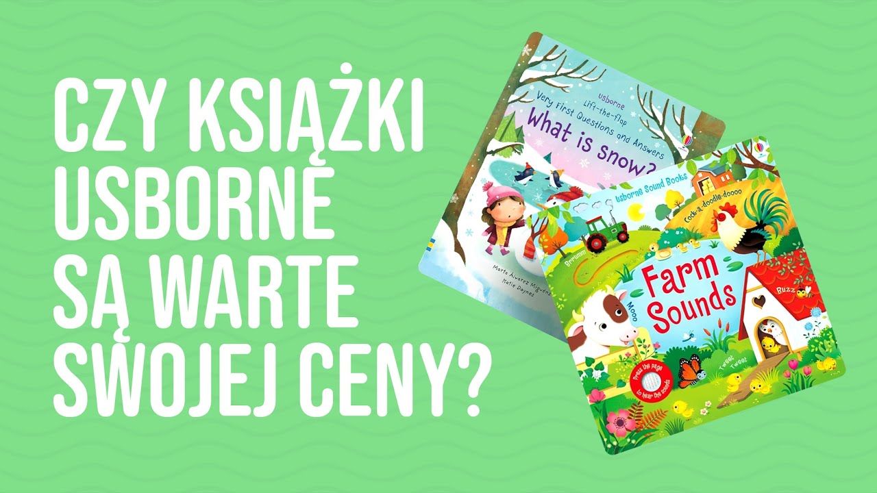 Książki po angielsku dla dzieci. Czy Usborne jest warty swojej ceny? | RECENZJA #54 | 2 BE MOM