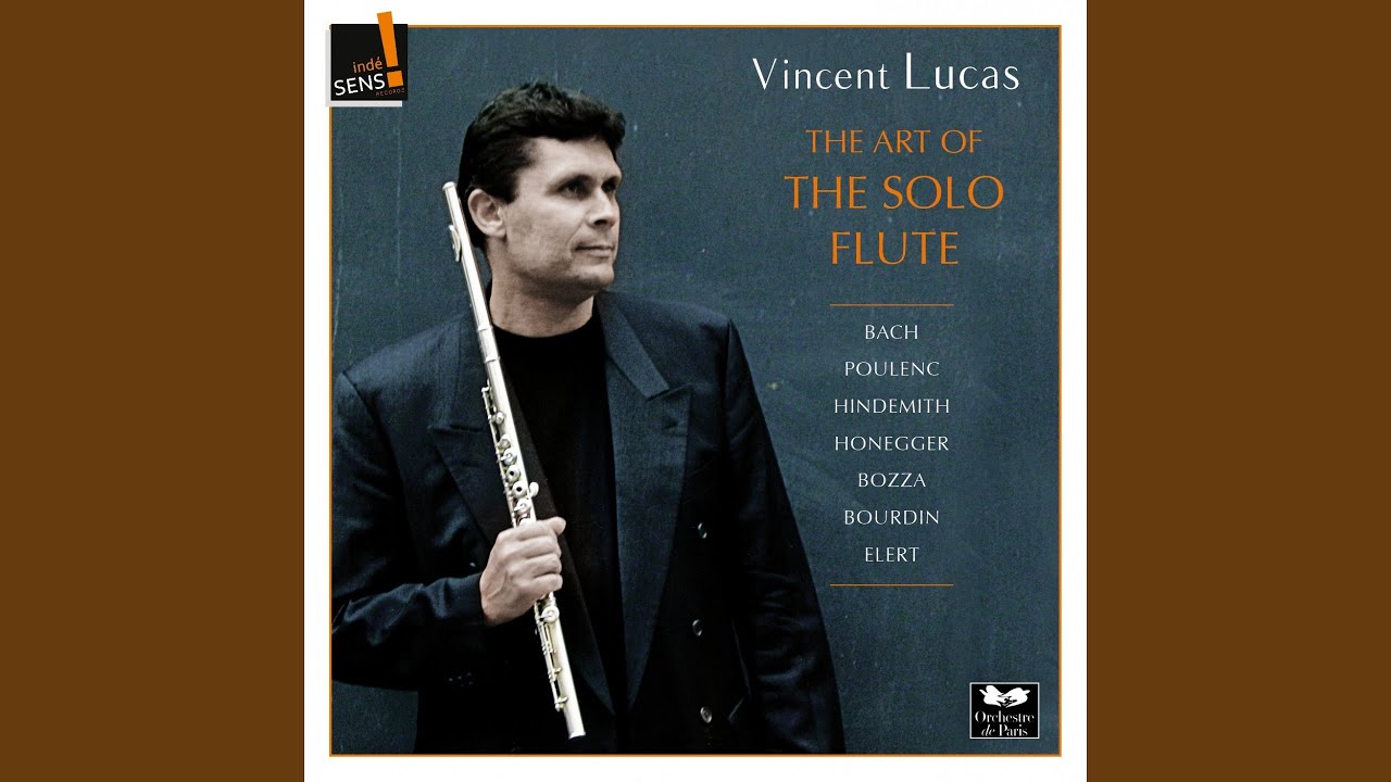 8 pièces pour flûte solo: No. 6, Lied, leicht bewegt