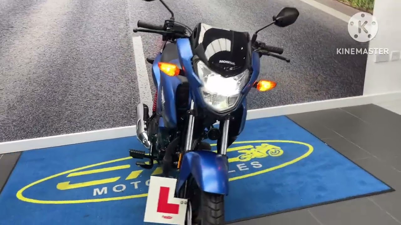 Honda CB 125 F Blue 2024