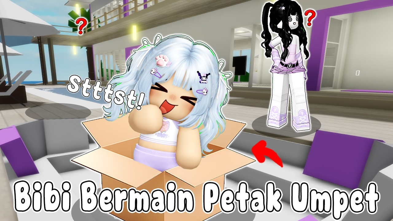BIBI DAN MAMI BERMAIN PETAK UMPET MENCARI CEMAN-CEMAN BML  -  ROBLOX INDONESIA