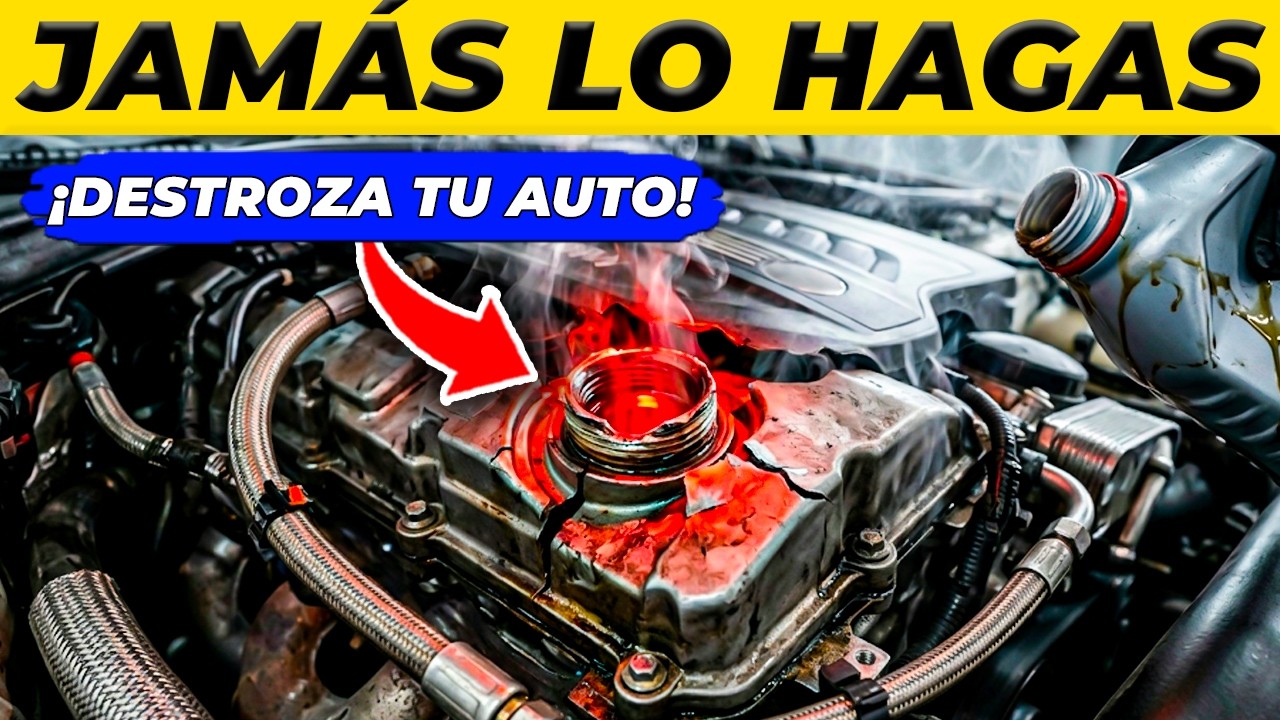 Después de un CAMBIO de ACEITE, este ERROR puede ARRUINAR tu MOTOR