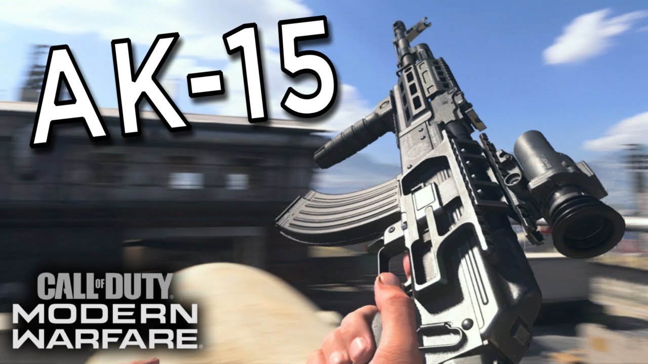 AK-15 on Modern Warfare 2019 PS5 Gameplay