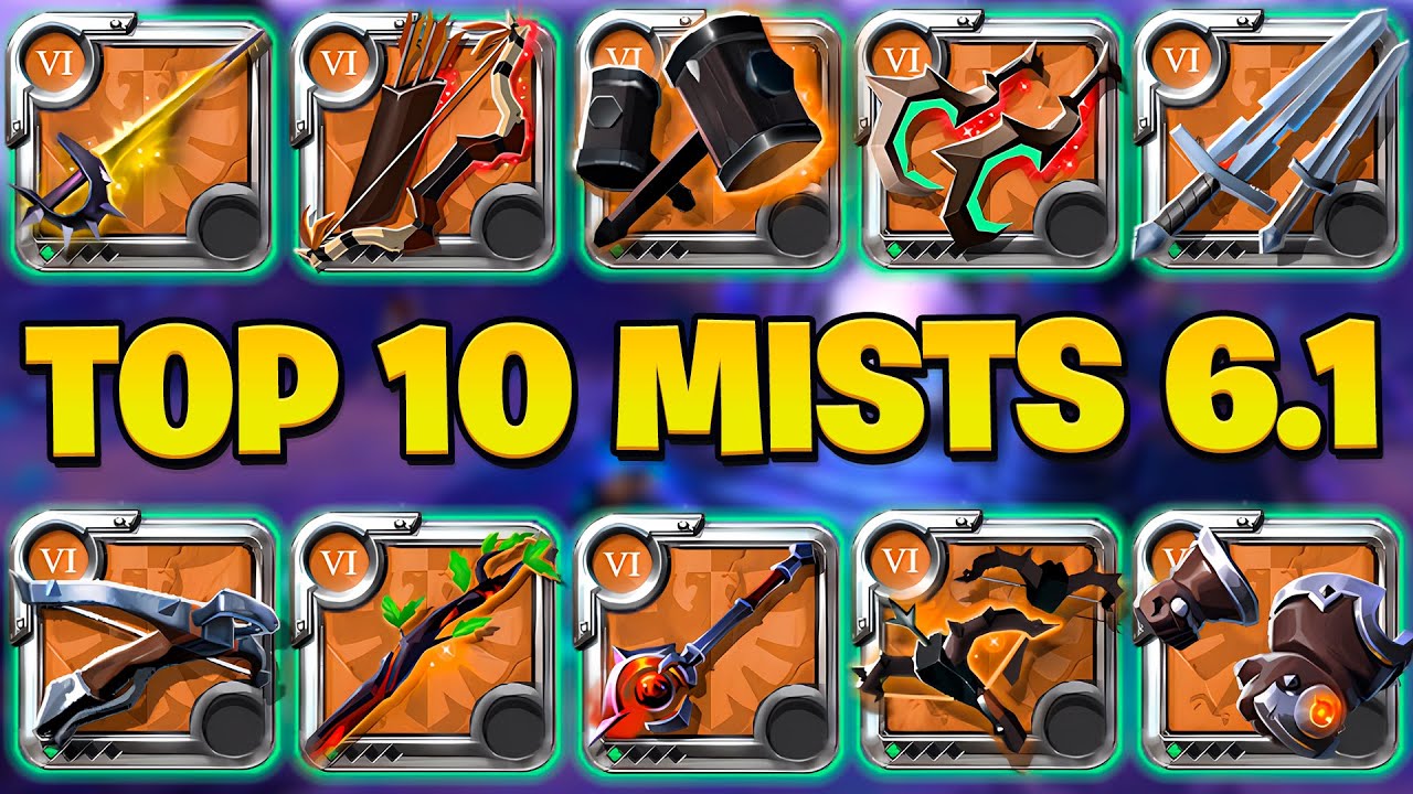 Top 10 best 6.1 solo builds for Mists PvP