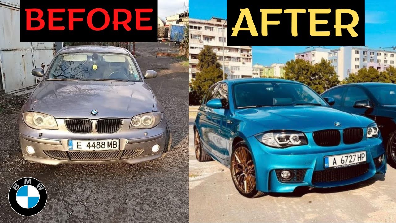 Building A BMW 1 SERIES Under 5 Minutes | Project Car Transformation