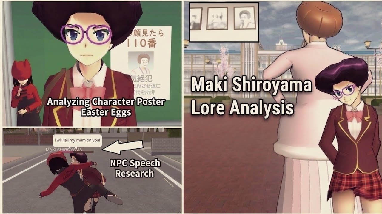 Maki's mother is Criminal?😲| Sakura School Simulator Mystery
