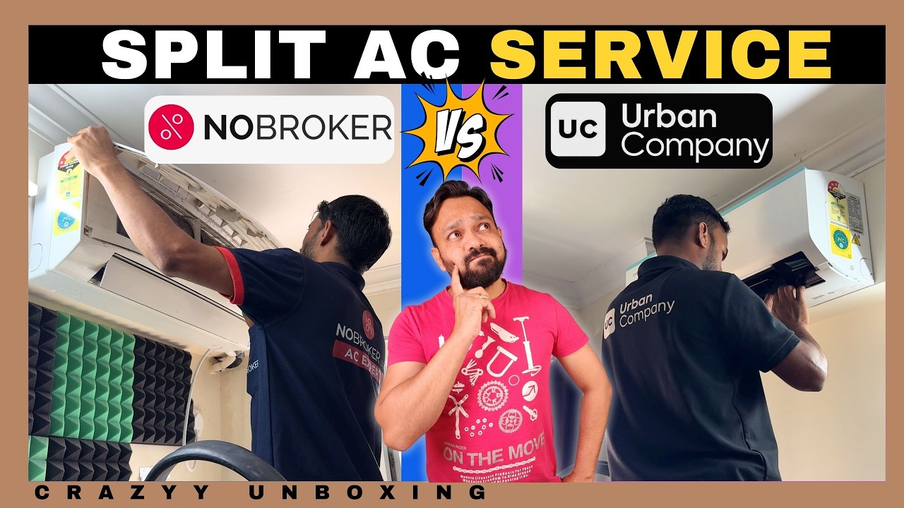 Urban Company AC Service Vs NoBroker AC Service | Which is Best??