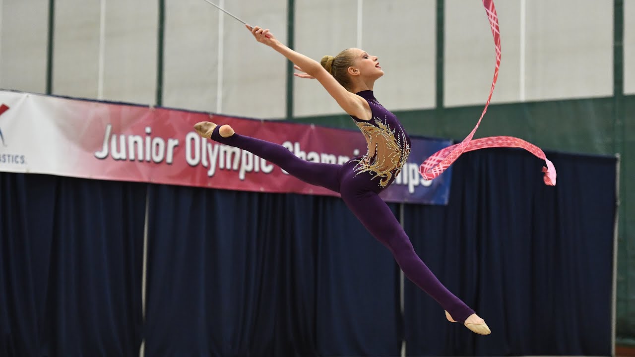 US Junior Olympic Championship 2019 - Rhythmic Gymnastics - level 8, Ribbon