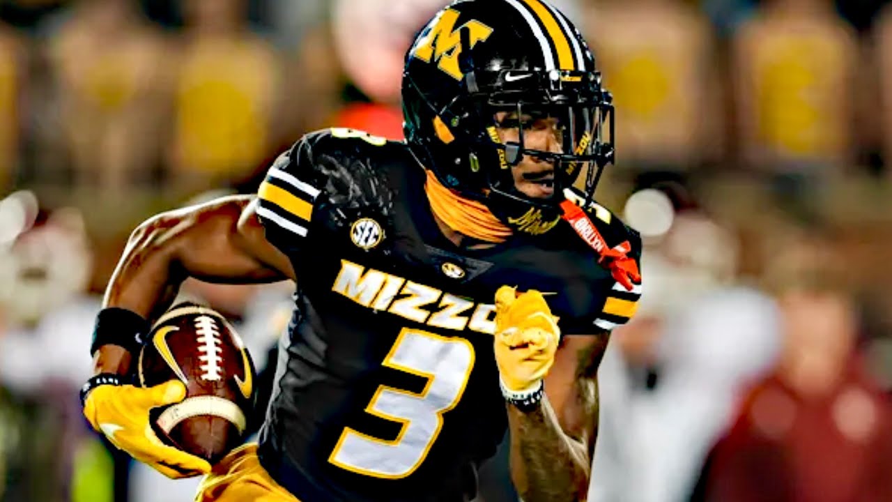 Luther Burden All Targets and Catches Full 2024 Season | Mizzou WR | NFL Draft Film