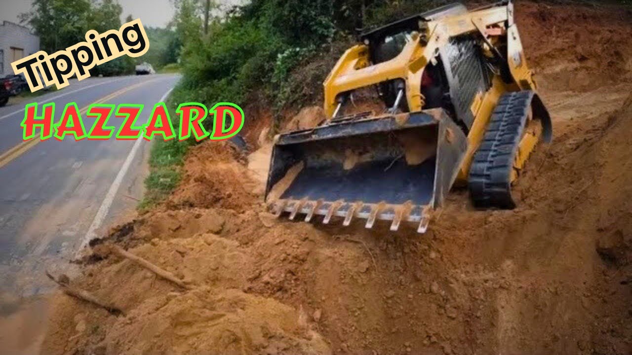Building a new driveway in an Extremely dangerous blind curve (Part 2 of 6)