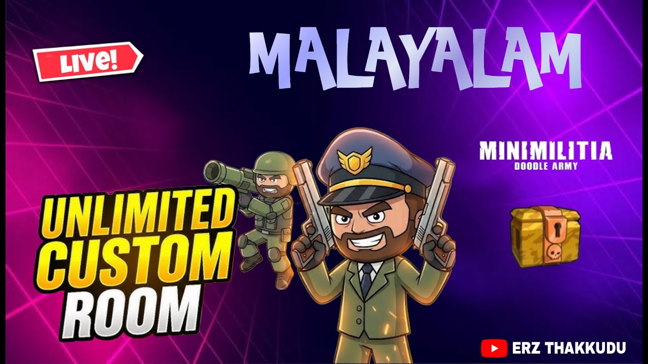 mini militia malayalam live
