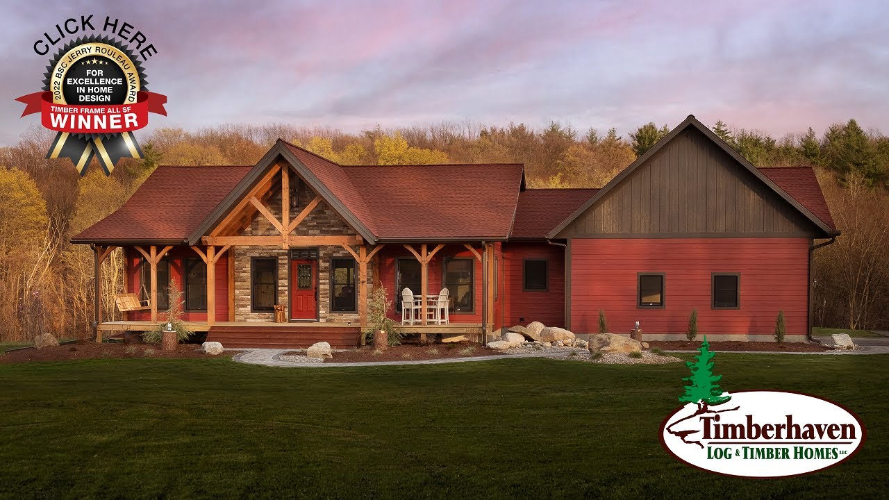 Saratoga Timber Frame / Hybrid Home Tour