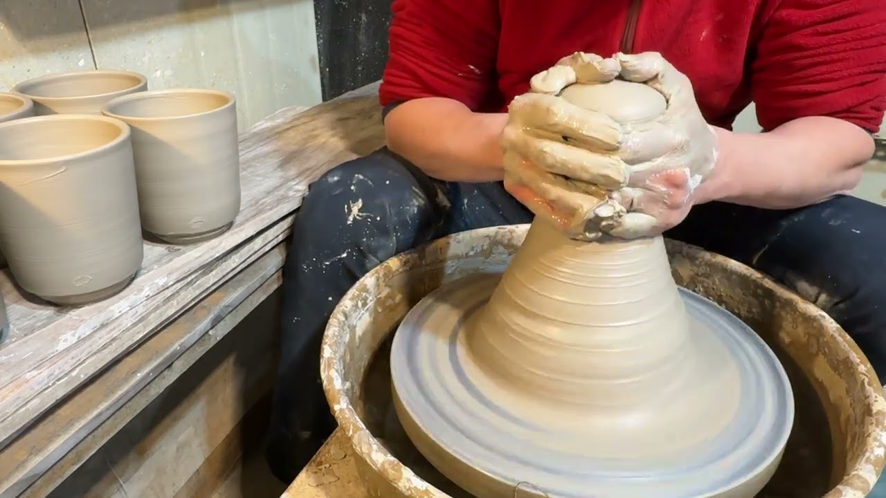 물레 작업(머그)Wheel work (Mug)