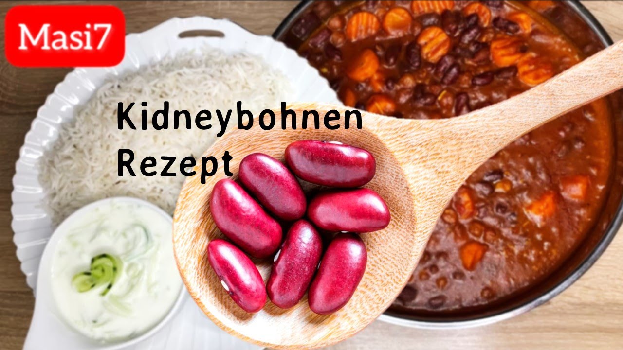 Das BESTE REZEPT für Kidneybohnen! Das Geheimnis der Vegetarier