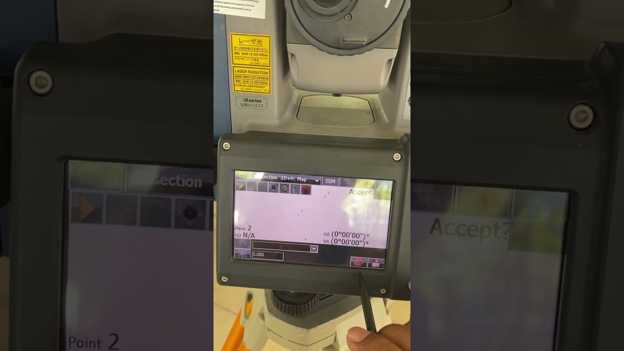 (Resection) Sokkia IX series  Robotic Total Station