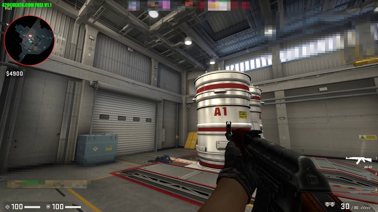 CSGO - 420cheats Free Version v1.1 - Aimbot and ESP Showcase