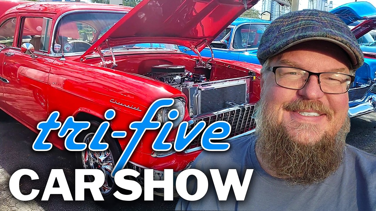 Ultimate Tri Five Chevy Car Show Video