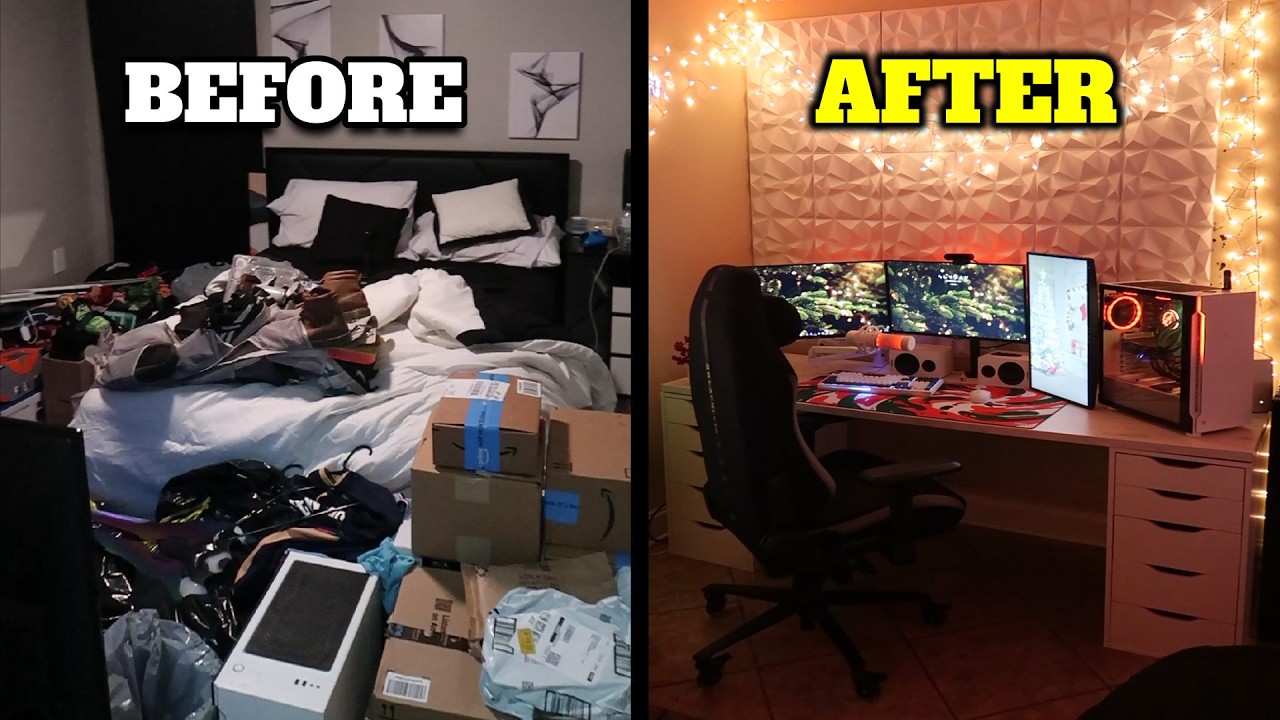 Transforming My Room Into My Dream Room! (Christmas Edition🎄)