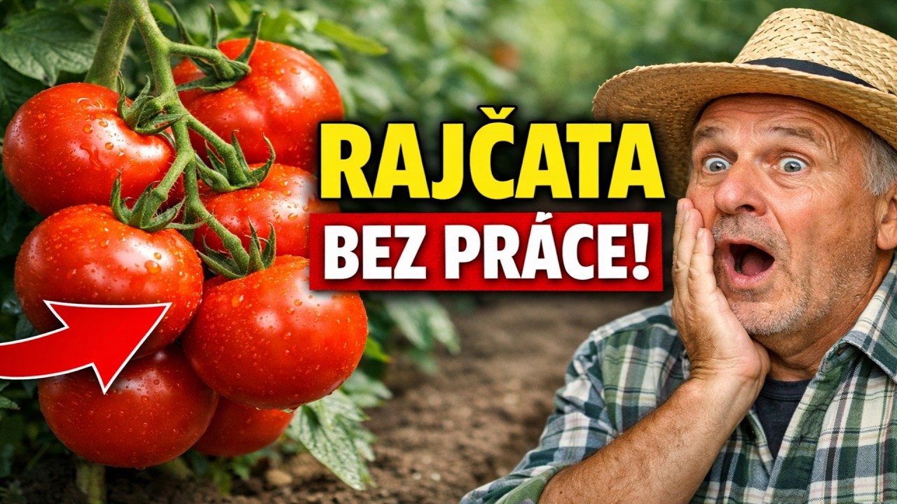 RAJČATA PRO POHODÁŘE! 🤫 7 odrůd, které rostou v podstatě samy. Stačí zasadit a dál se nestarat.